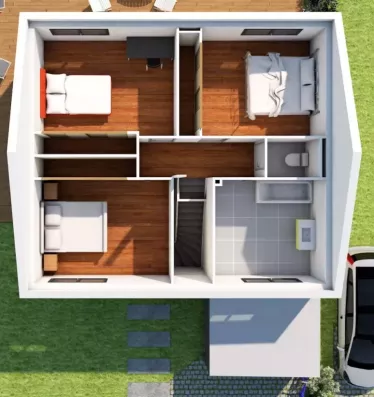 Image du modèle de maison intérieur étage 1.0