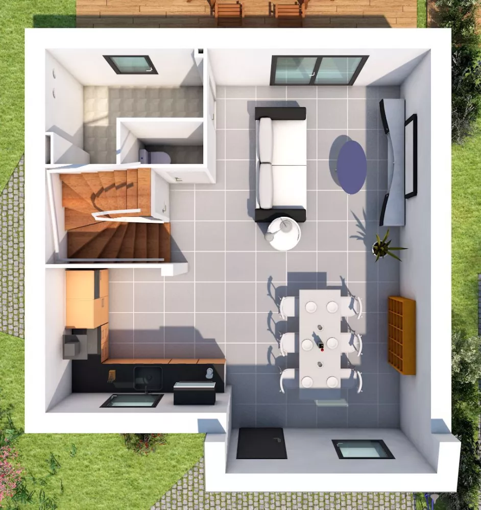 Image du modèle de maison intérieur1.0