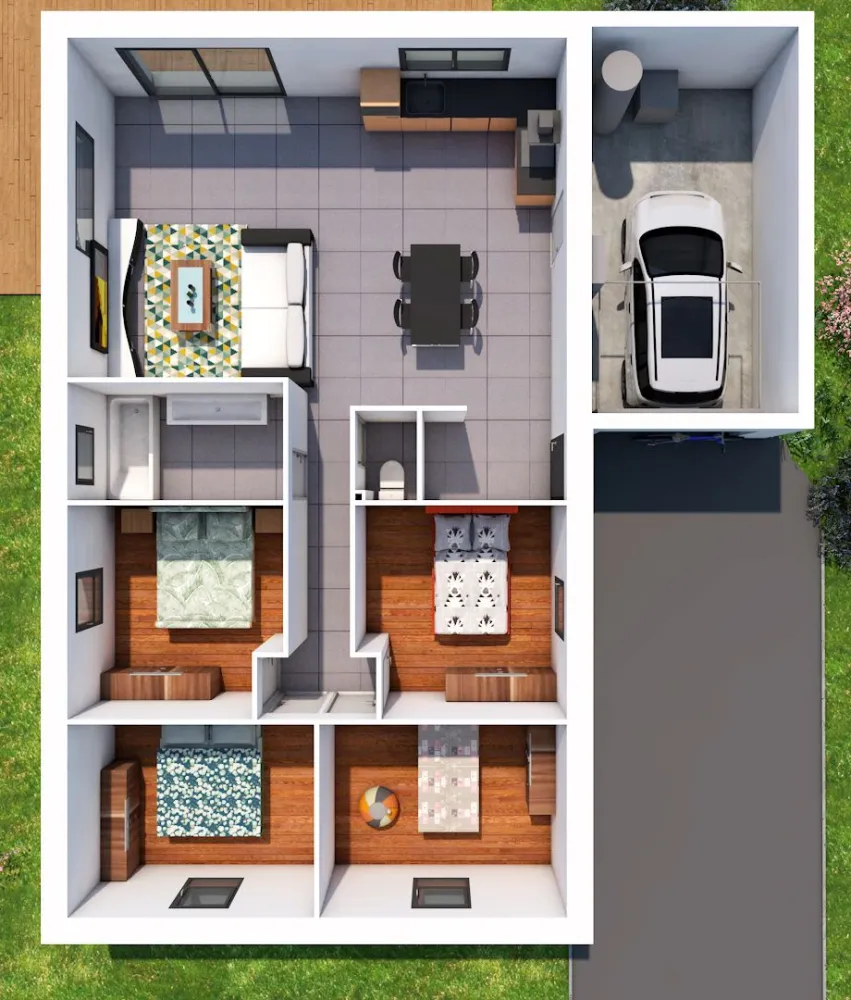 Image du modèle de maison INTERIEUR