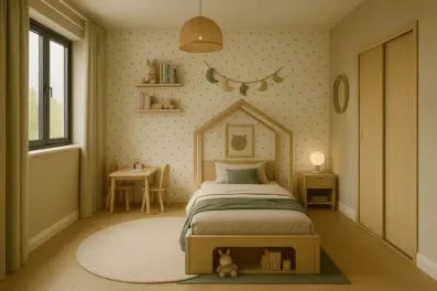 Image du modèle de maison chambre enfant