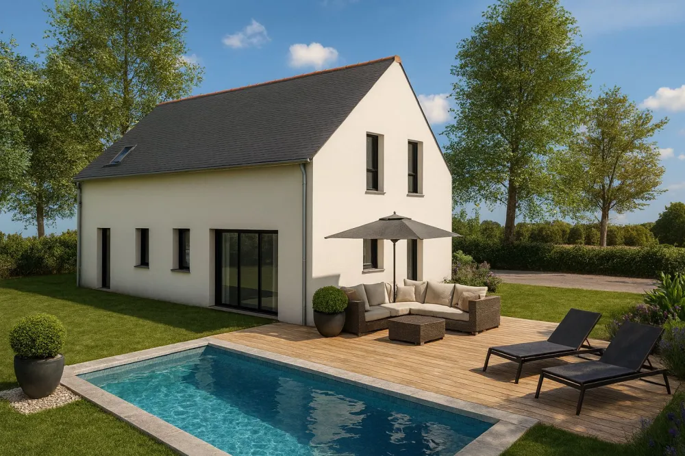 Image du modèle de maison 303 arriere