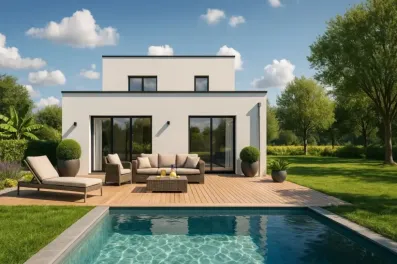 Image du modèle de maison 305 arriere