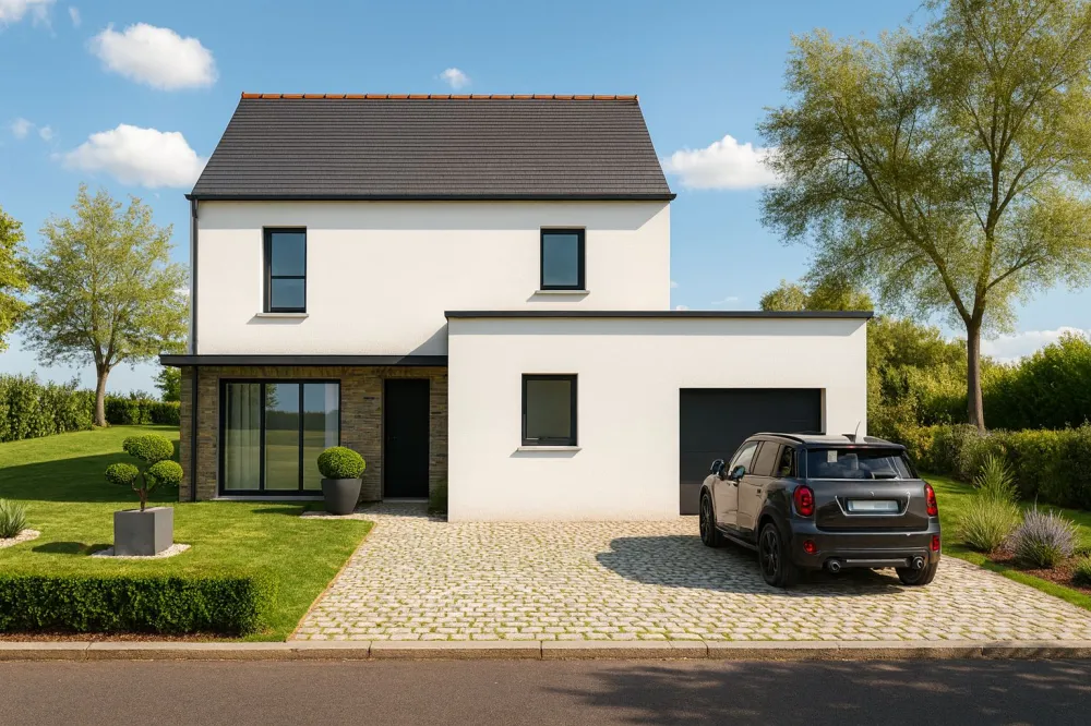 Image du modèle de maison 304 avant