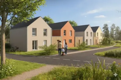 Image du modèle de maison exemples perspectives