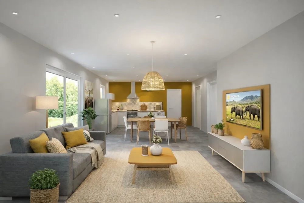 Image du modèle de maison SALON AX 49 PIGNON