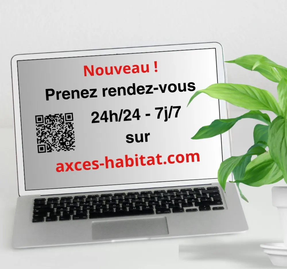 Image du modèle de maison Prenez rendez-vous en ligne QRcode