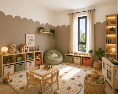 Image du modèle de maison Salle de jeu