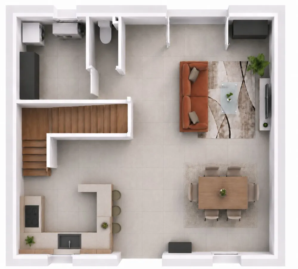 Image du modèle de maison RDC