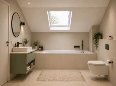 Image du modèle de maison salle de bain