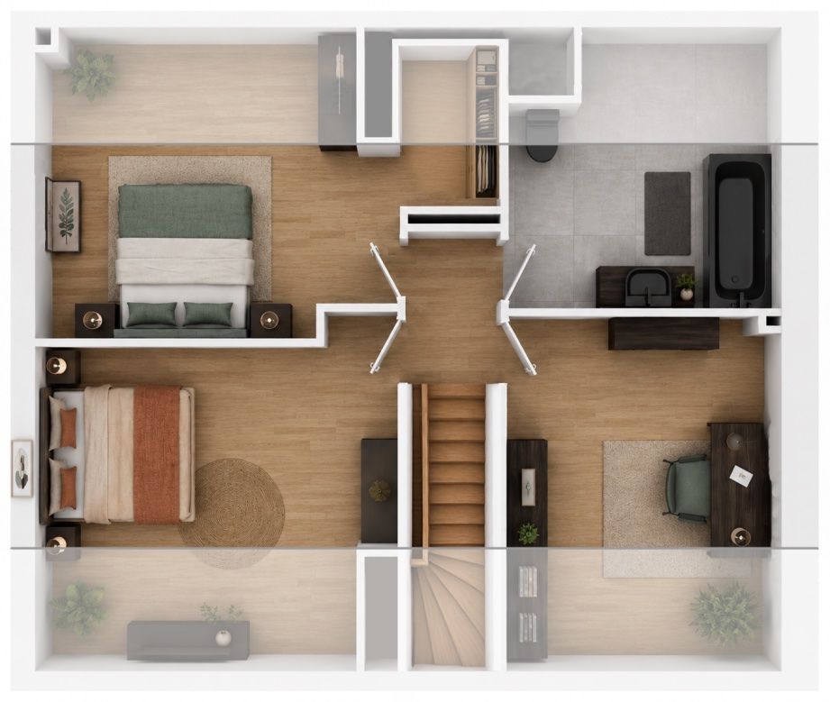 Image du modèle de maison etage_ax_5 - copie