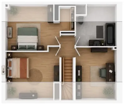 Image du modèle de maison etage_ax_5 - copie