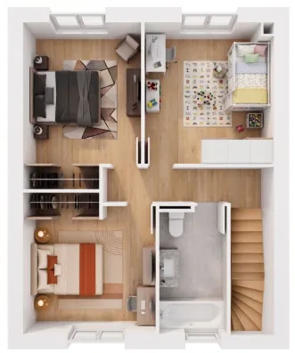Image du modèle de maison 14v2_etage - copie