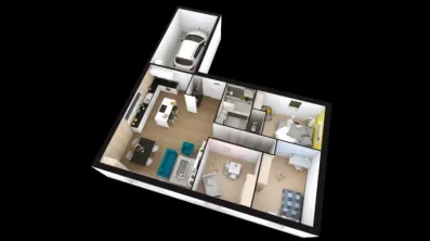 Image du modèle de maison LILIA-3CH-AG AXO