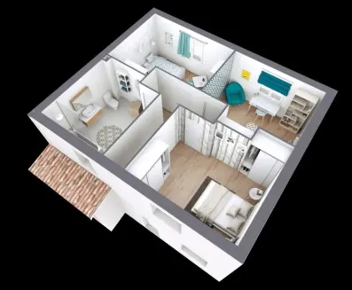 Image du modèle de maison ROSALIA_3CH AG AXO R+1