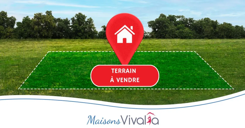 Image du terrain Terrain à bâtir de 446 m² à LOUAILLES (72)