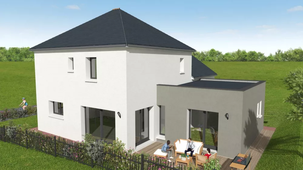 Image du modèle de maison arr