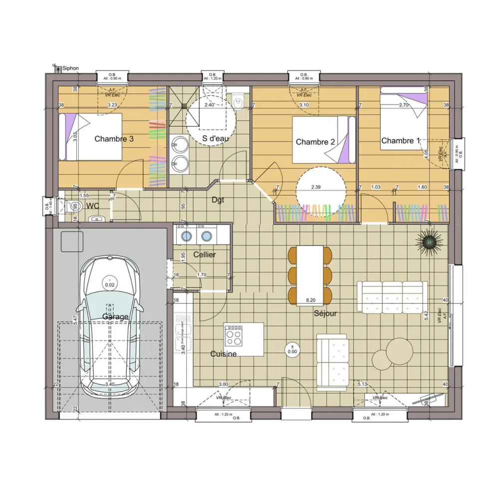 Image du modèle de maison PLAN