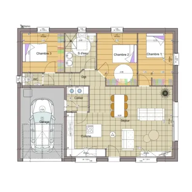 Image du modèle de maison PLAN