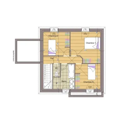 Image du modèle de maison plan etg