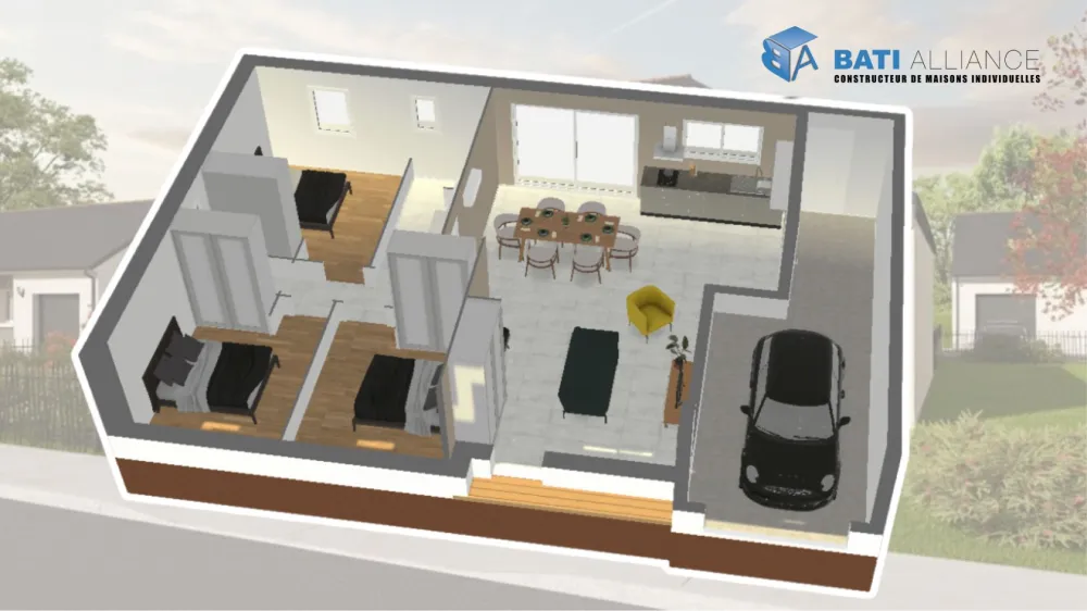 Image du modèle de maison MPP37 - Int