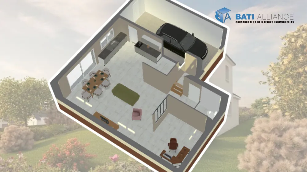 Image du modèle de maison MET05 - Int