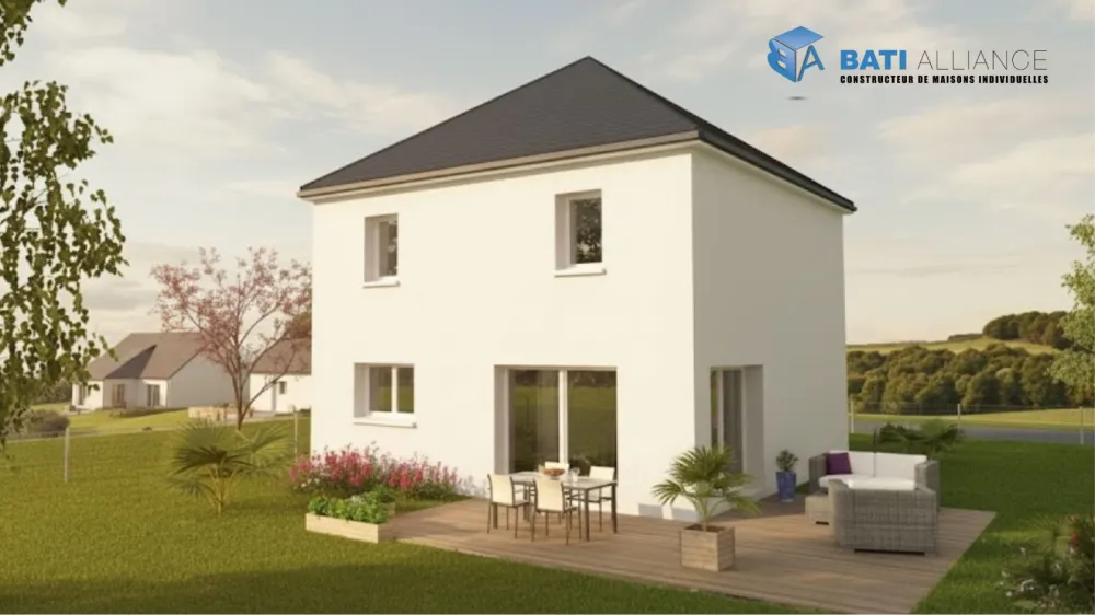 Image du modèle de maison MET03 Arr