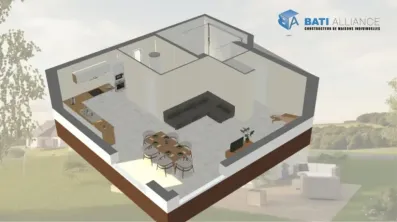 Image du modèle de maison MET03 Int