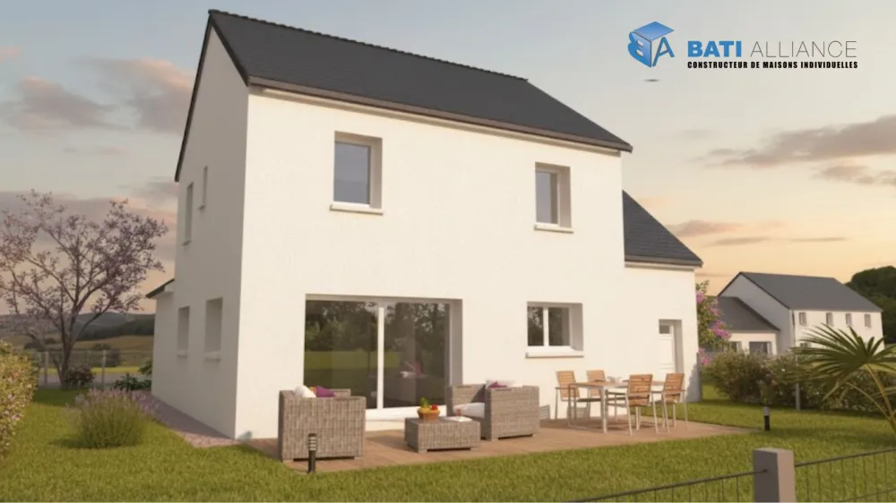 Image du modèle de maison MET09 Arr