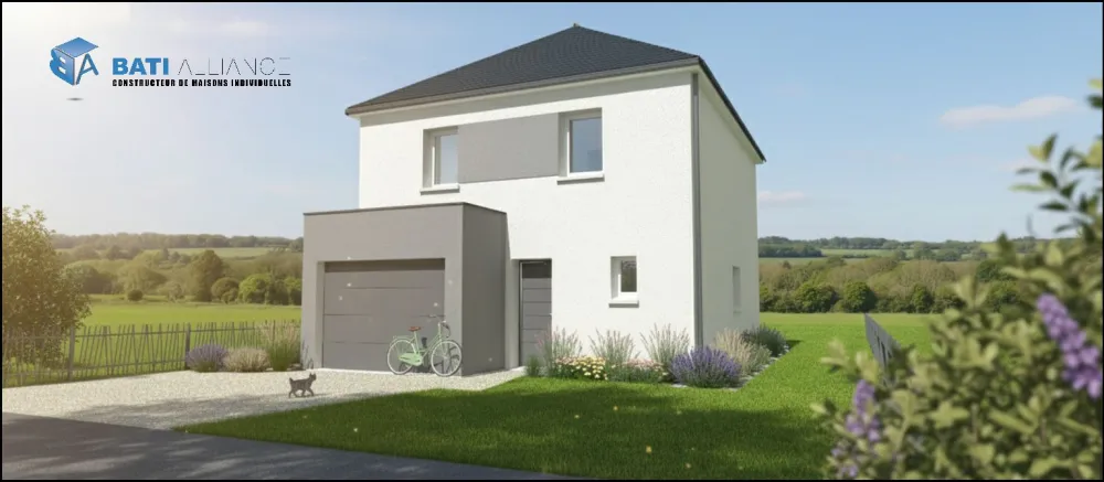 Image du modèle de maison MET31 Vue1Avt