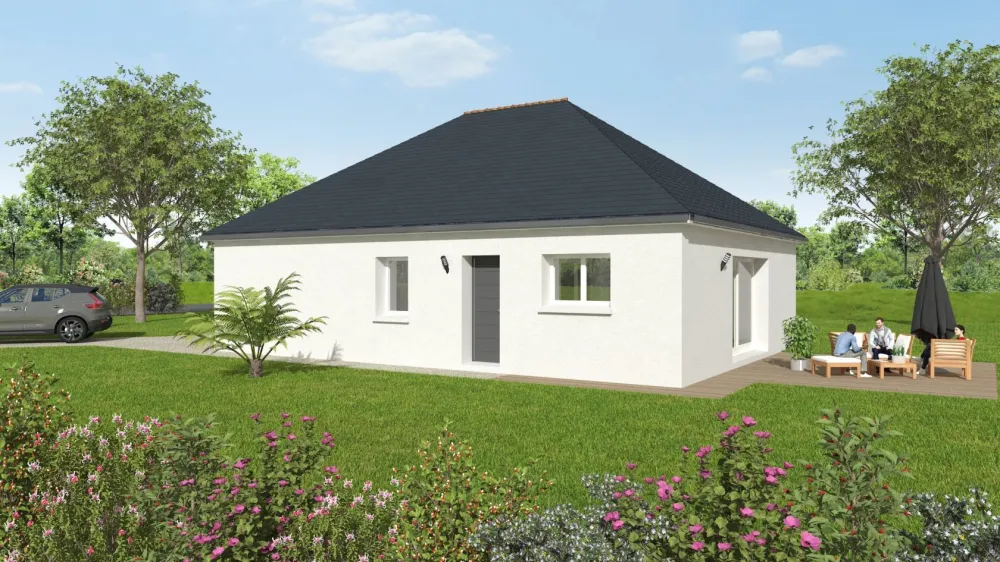 Image du modèle de maison MPP43 Vue2 Arr