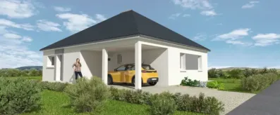 Image du modèle de maison MPP45 Vue1 Avt