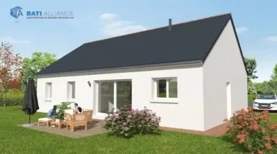 Image du modèle de maison MPP46 Vue2 arr