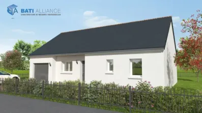 Image du modèle de maison MPP46 Vue1 avt