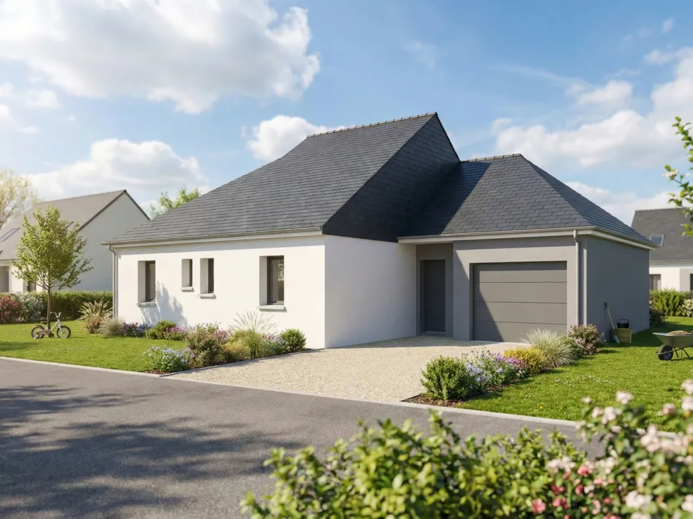 Image du modèle de maison MPP47 Vue1 Avant