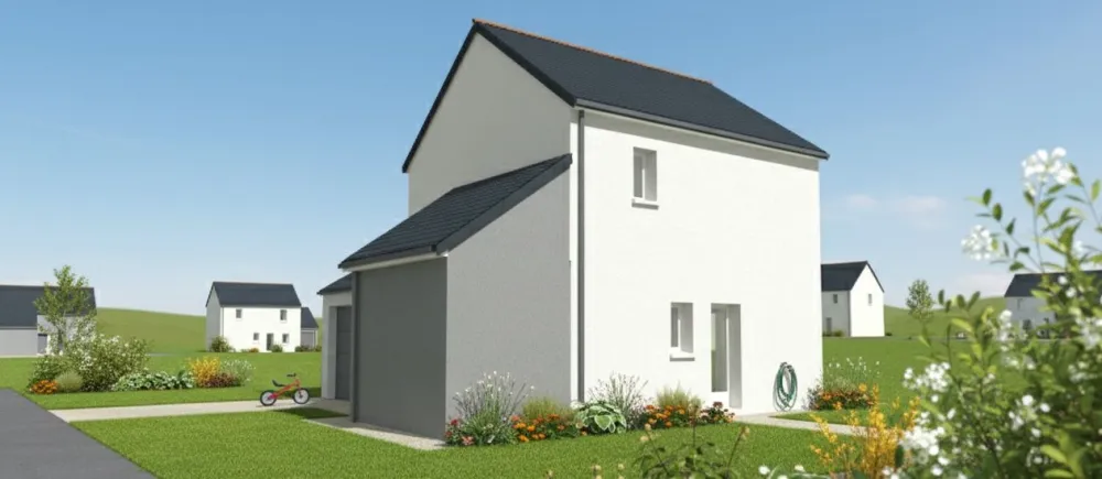 Image du modèle de maison MET37 Vue3_coté