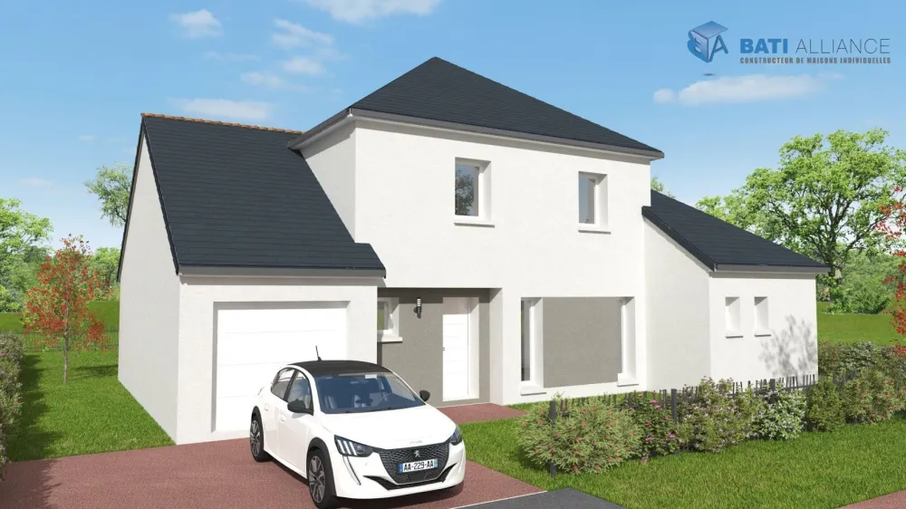 Image du modèle de maison MET39 Vue1Avt