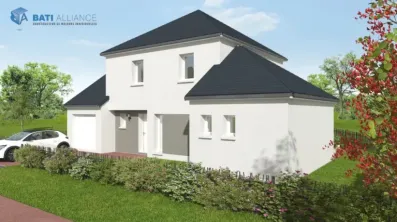 Image du modèle de maison MET39 Vue2Avt
