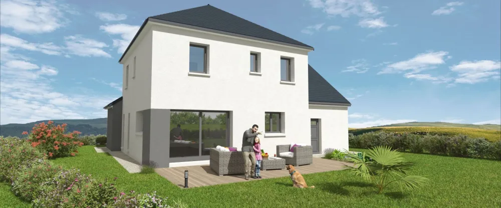 Image du modèle de maison MET41 Vue2Arr