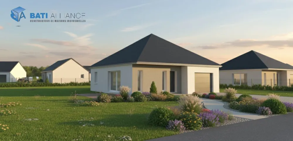 Image du modèle de maison MPP52 Vue1Avt