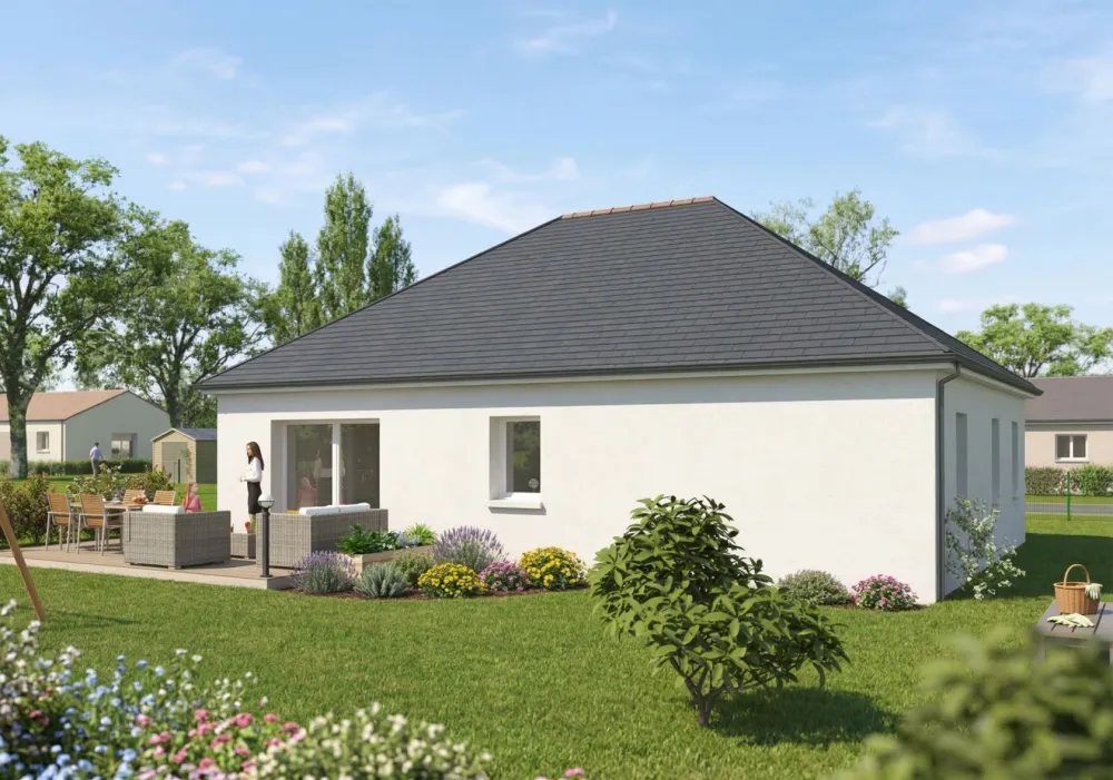 Image du modèle de maison MPP44 - 2VueArr