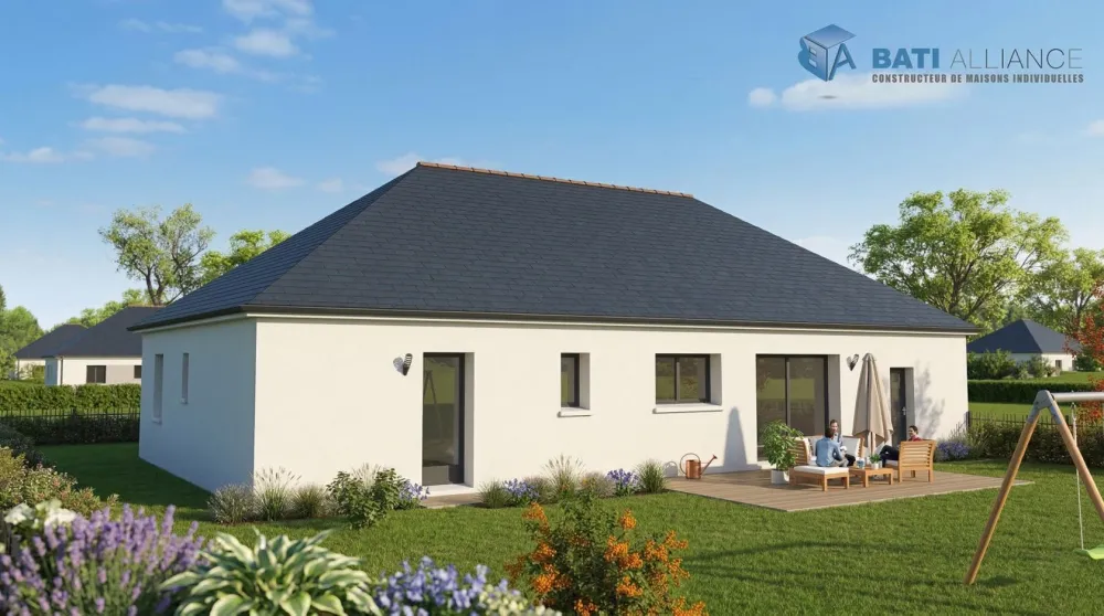 Image du modèle de maison MPP22 - Vue1Arr