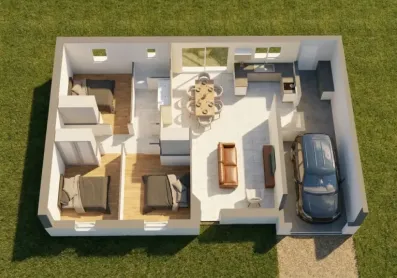 Image du modèle de maison MPP09 - Vue3INt