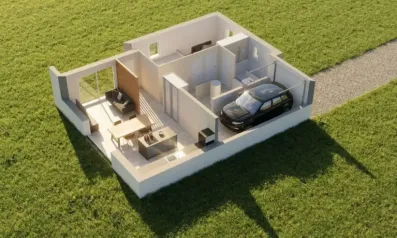 Image du modèle de maison MPP13 - Vue3Int