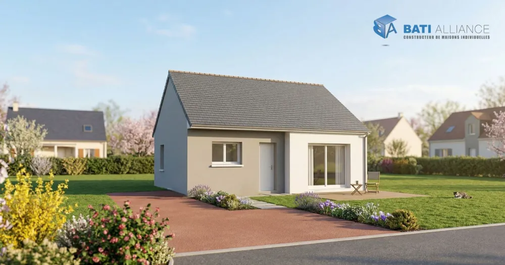 Image du modèle de maison MPP54 Vue2AvtG