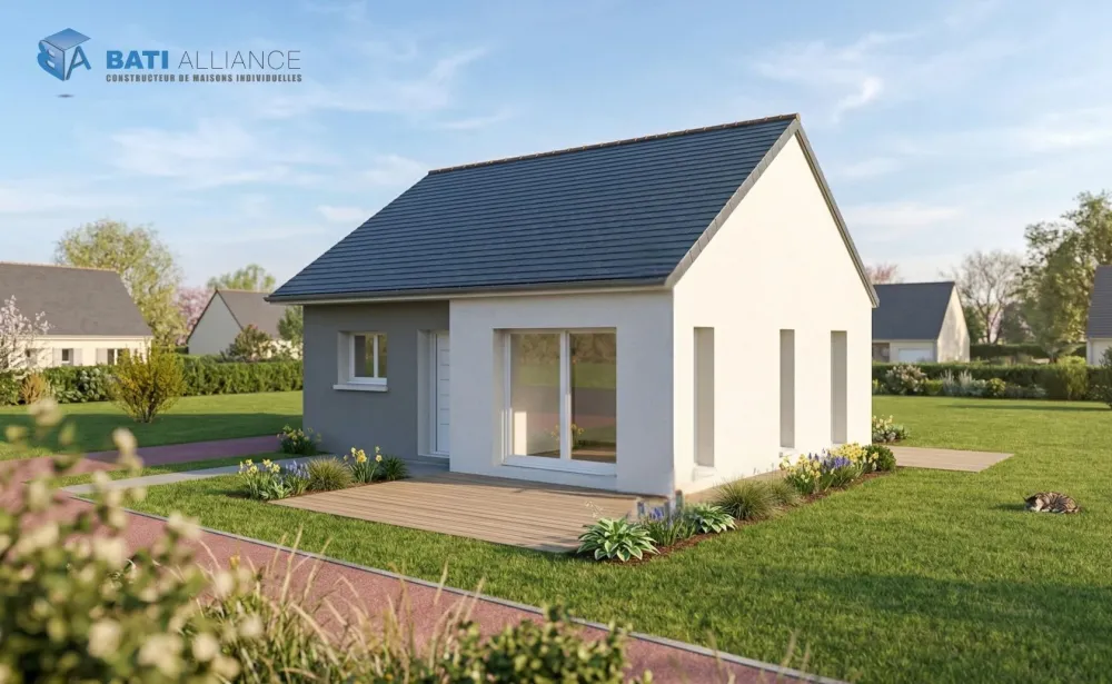 Image du modèle de maison MPP54 Vue1AvtD