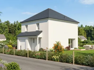 Image du modèle de maison MET43 Vue1Avt