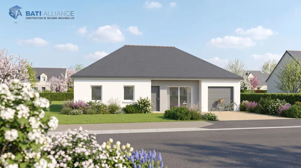 Image du modèle de maison MPP50 - 1 Vue avt