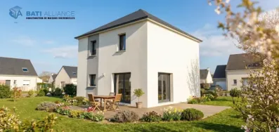 Image du modèle de maison MET44 - 2 Vue Arr