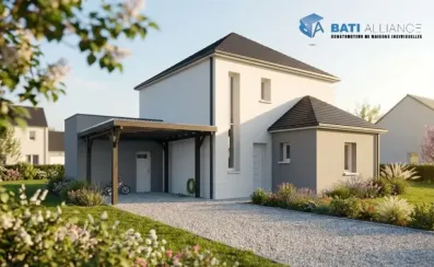 Image du modèle de maison MET45 - 1 Vue_avant