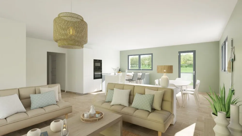 Image du modèle de maison Pièce de vie (1)